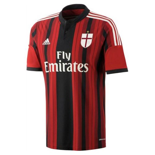 Tailandia Camiseta AC Milan Primera Equipación Retro 2014 2015